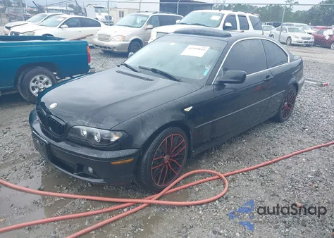 2005 BMW 325Ci z USA, uszkodzony, nr VIN WBABD334X5PL07426